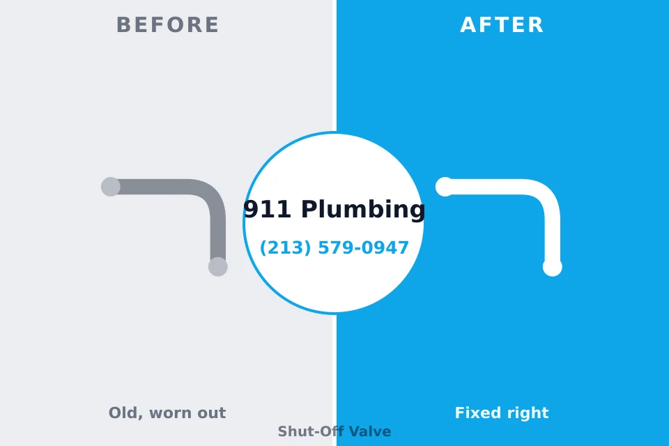 Before and after: plumbing repair Eleele, HI